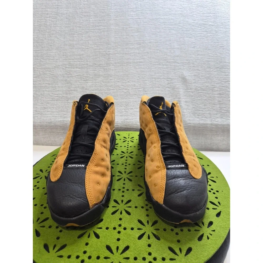Air Jordan 13 Retro Low 136008-071 Mens 8.5 Shoes Black Brown Chutney Sneakers